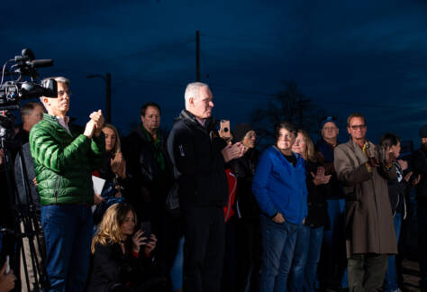 Dec 7, 2019; Colorado Springs, CO, USA; Colorado Springs Switchbacks FC groundbreaking ceremony. Credit: Isaiah J. Downing/Switchbacks FC