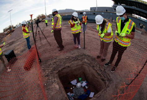 Oct 14, 2020; Colorado Springs, CO, USA; Naming ceremony and time capsule at the downtown stadium. Credit: Isaiah J. Downing/Switchbacks FC
